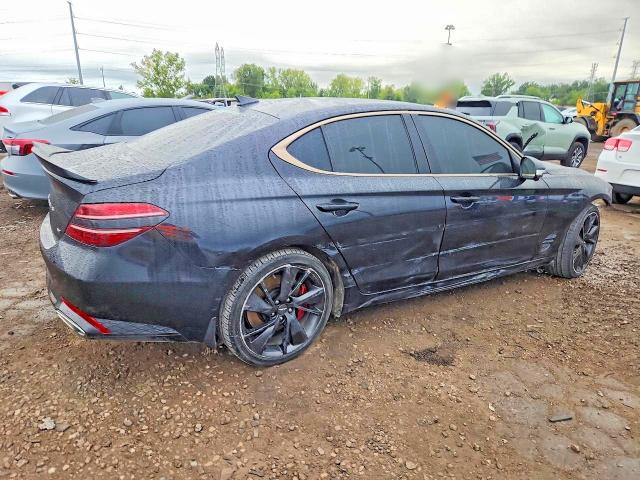 2022 Genesis G70 მანქანა იყიდება აუქციონზე, vin: KMTG54TE2NU100956, აუქციონის ნომერი: 69610456