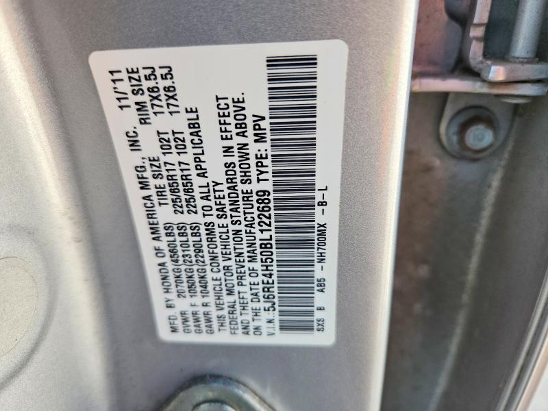 Aukcja sprzedaży 2011 Honda Cr-v, vin: 5J6RE4H50BL122689, numer aukcji: 68791896