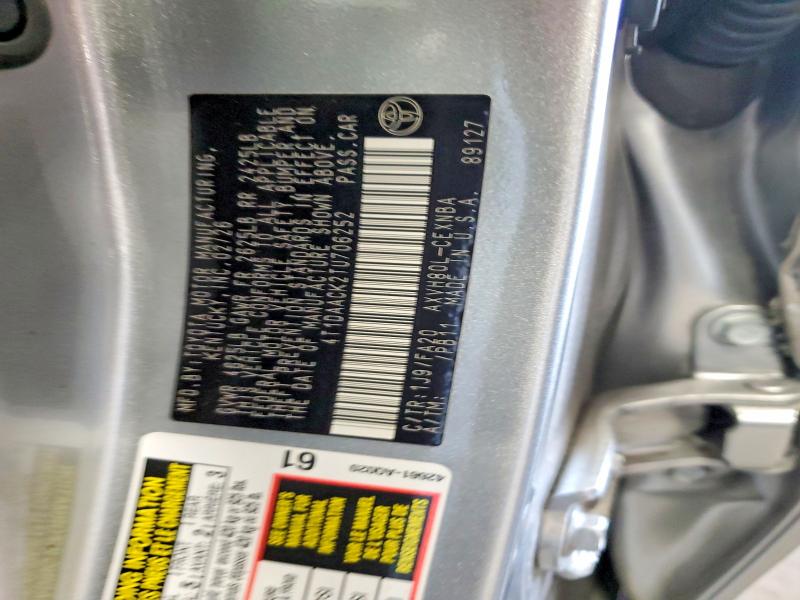 70062606 :رقم المزاد ، 4T1DAACK2TU706252 vin ، 2026 Toyota Camry مزاد بيع