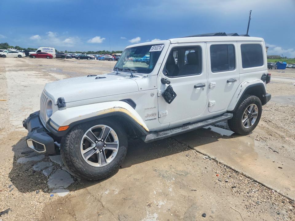 2021 Jeep Wrangler Unlimited მანქანა იყიდება აუქციონზე, vin: 1C4HJXEGXMW501558, აუქციონის ნომერი: 69163216