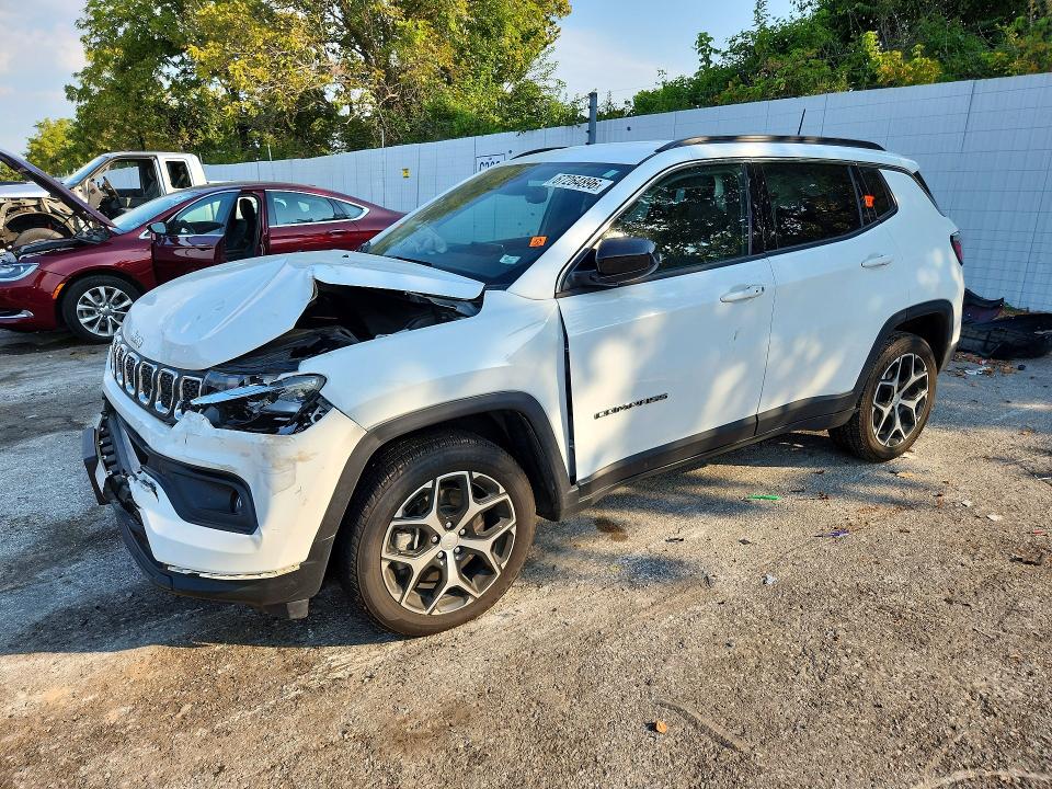 Продаж на аукціоні авто 2024 Jeep Compass, vin: 3C4NJDBN6RT607992, номер лоту: 67264896