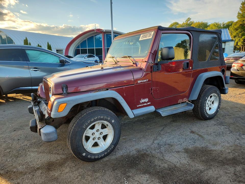 Aukcja sprzedaży 2004 Jeep Wrangler / Tj, vin: 1J4FA49S24P712522, numer aukcji: 69568706
