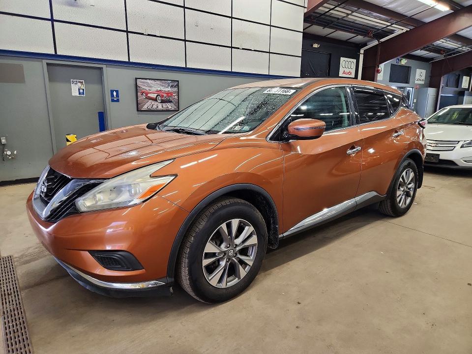 2016 Nissan Murano მანქანა იყიდება აუქციონზე, vin: 5N1AZ2MH5GN138745, აუქციონის ნომერი: 69351166