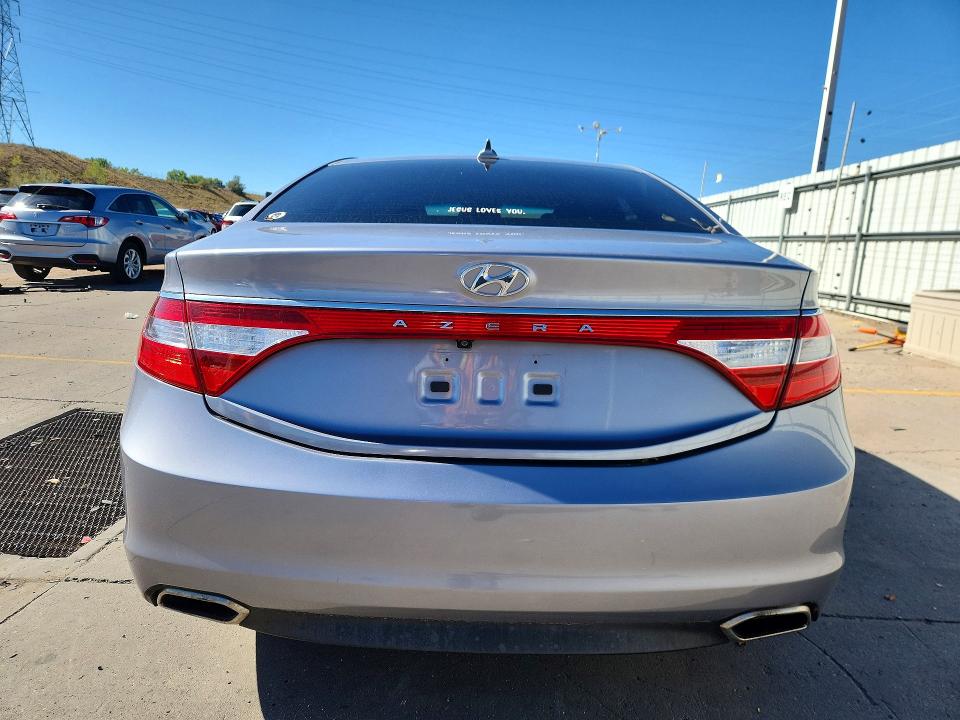 2016 Hyundai Azera მანქანა იყიდება აუქციონზე, vin: KMHFG4JG1GA505487, აუქციონის ნომერი: 69207886