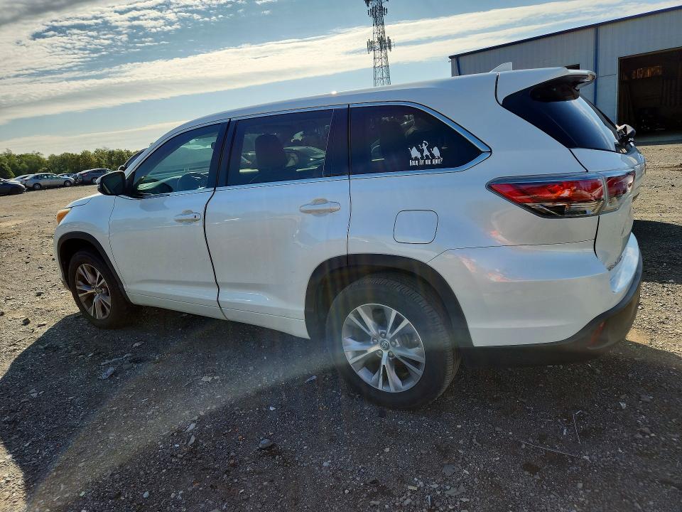 2016 Toyota Highlander მანქანა იყიდება აუქციონზე, vin: 5TDZKRFH6GS158904, აუქციონის ნომერი: 68800526