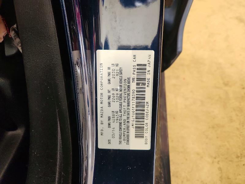 Aukcja sprzedaży 2015 Mazda 6, vin: JM1GJ1U61F1178390, numer aukcji: 67627956