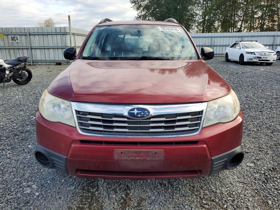 2010 Subaru Forester მანქანა იყიდება აუქციონზე, vin: JF2SH6BC3AH806009, აუქციონის ნომერი: 70742416