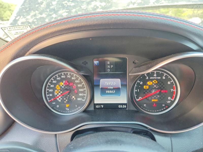 2018 Mercedes-benz C მანქანა იყიდება აუქციონზე, vin: 55SWF6EBXJU256993, აუქციონის ნომერი: 67678736