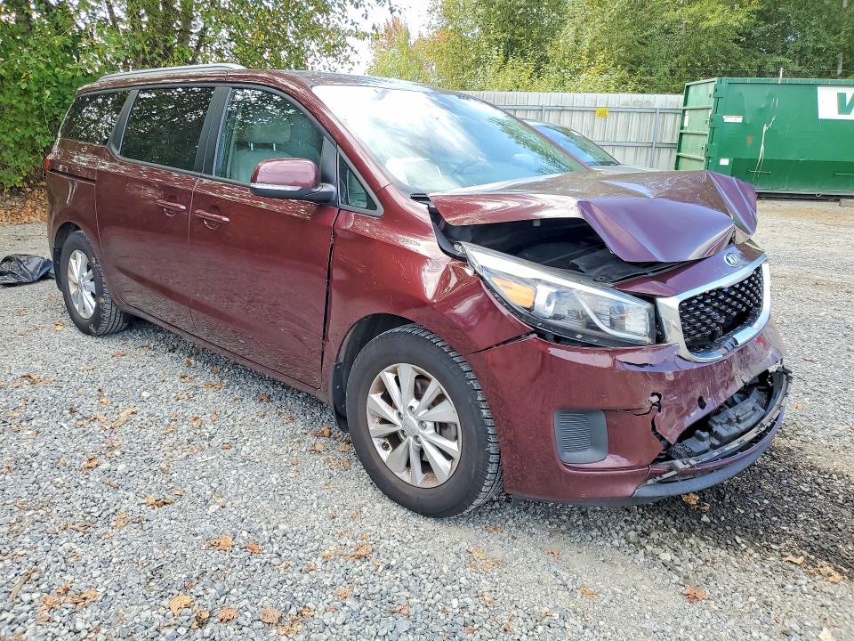 69787646 :رقم المزاد ، KNDMB5C14G6200156 vin ، 2016 Kia Sedona مزاد بيع
