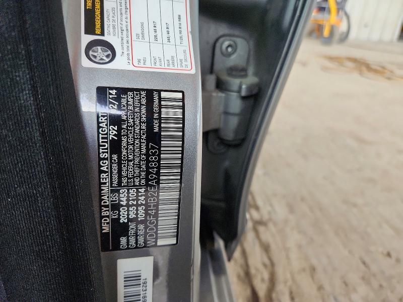 2014 Mercedes-benz C მანქანა იყიდება აუქციონზე, vin: WDDGF4HB2EA948837, აუქციონის ნომერი: 68069126