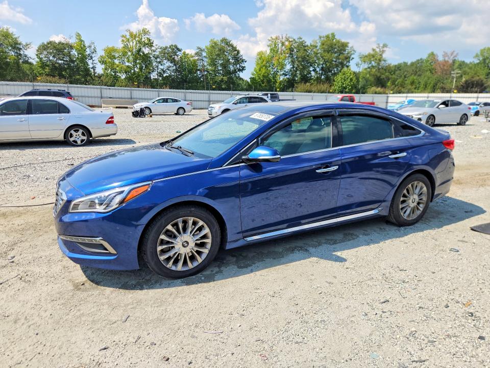 2015 Hyundai Sonata მანქანა იყიდება აუქციონზე, vin: 5NPE34AF2FH064415, აუქციონის ნომერი: 67850706