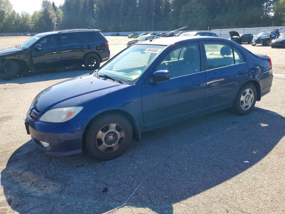 68604666 :رقم المزاد ، JHMES96615S002141 vin ، 2005 Honda Civic مزاد بيع