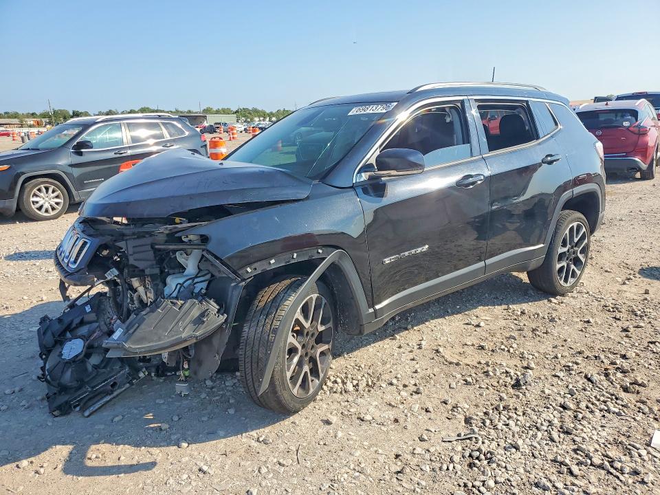 Продаж на аукціоні авто 2018 Jeep Compass, vin: 3C4NJDCBXJT355852, номер лоту: 69813796
