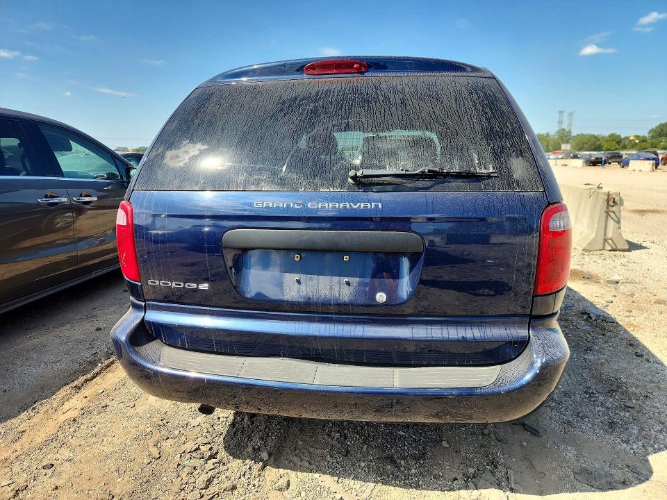 2006 Dodge Grand Caravan მანქანა იყიდება აუქციონზე, vin: 1D4GP24R36B655543, აუქციონის ნომერი: 68718256