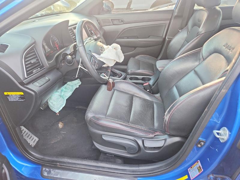 Продажа на аукционе авто 2017 Hyundai Elantra, vin: KMHD04LB0HU345227, номер лота: 70673786
