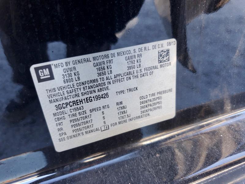 Продаж на аукціоні авто 2014 Chevrolet Silverado, vin: 3GCPCREH1EG199426, номер лоту: 69315116