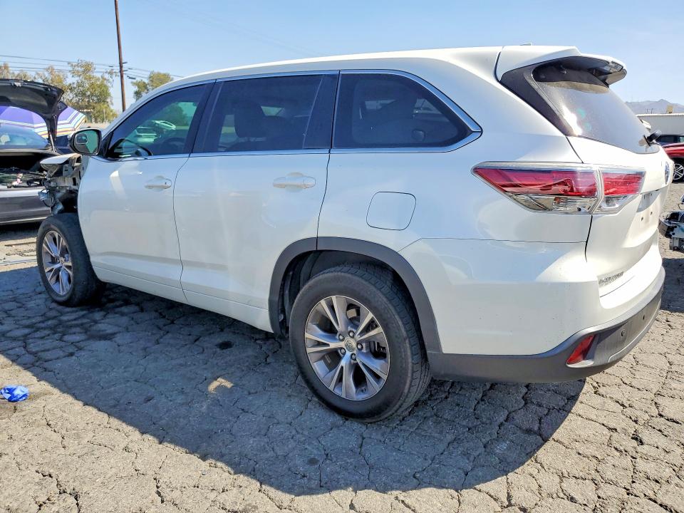 70550126 :رقم المزاد ، 5TDZKRFH4ES020596 vin ، 2014 Toyota Highlander مزاد بيع