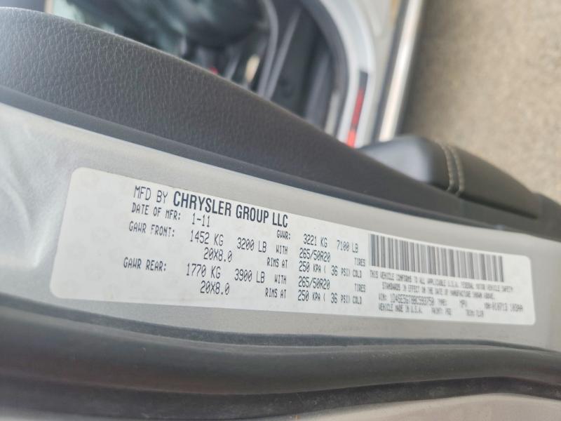 Aukcja sprzedaży 2011 Dodge Durango, vin: 1D4SE5GT8BC593750, numer aukcji: 70499666