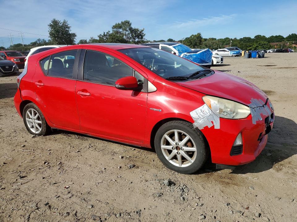 2012 Toyota Prius C მანქანა იყიდება აუქციონზე, vin: JTDKDTB37C1022937, აუქციონის ნომერი: 68616066