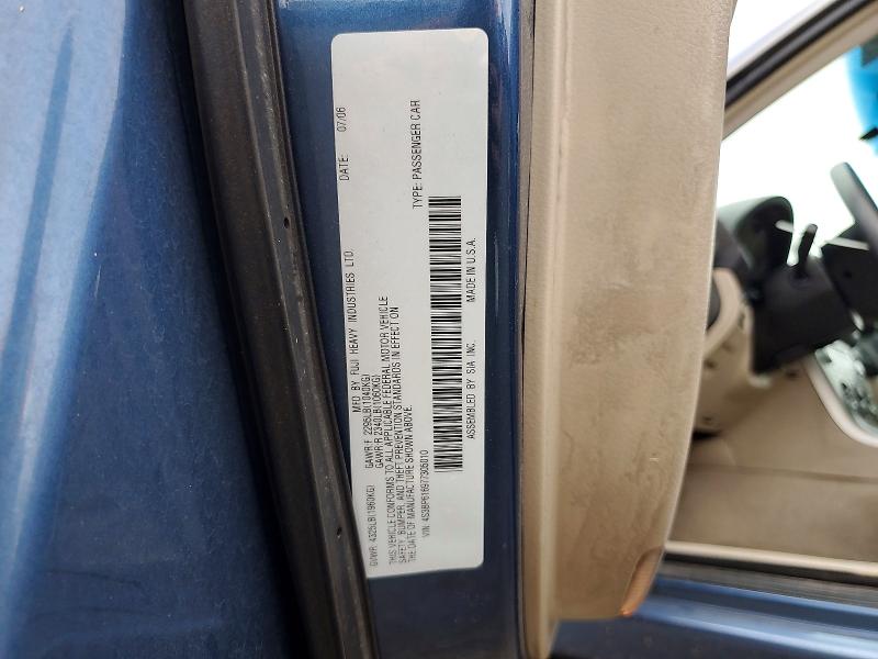 Aukcja sprzedaży 2007 Subaru Legacy, vin: 4S3BP616977305010, numer aukcji: 69155166