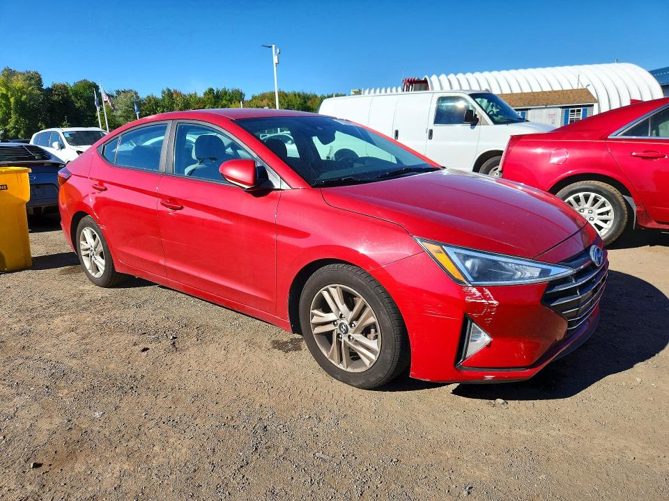 2019 Hyundai Elantra მანქანა იყიდება აუქციონზე, vin: 5NPD84LF1KH458122, აუქციონის ნომერი: 70304226