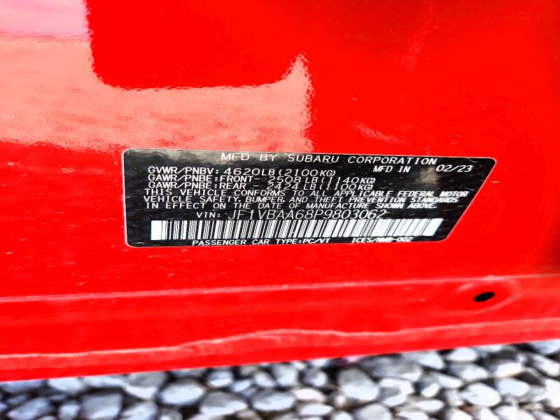 Aukcja sprzedaży 2023 Subaru Wrx, vin: JF1VBAA68P9803062, numer aukcji: 66503636