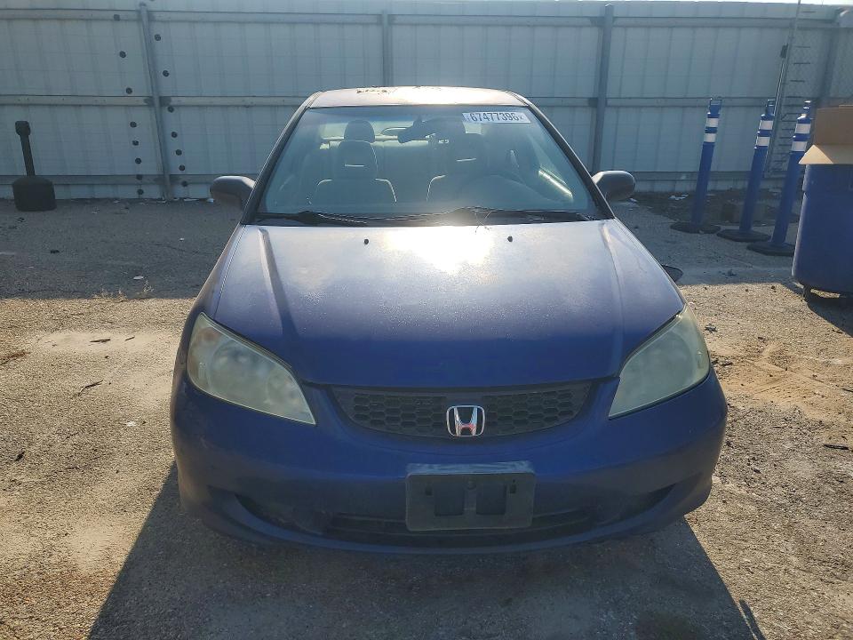 2005 Honda Civic მანქანა იყიდება აუქციონზე, vin: 1HGEM22535L064538, აუქციონის ნომერი: 67477396
