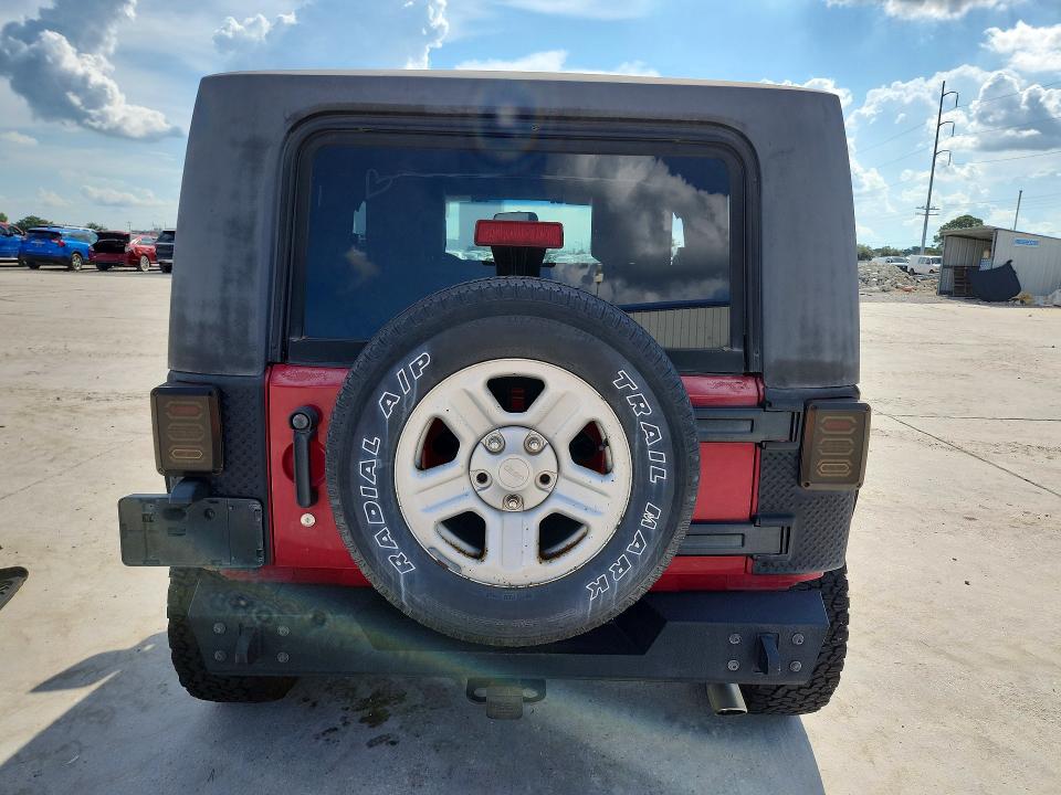 69029576 :رقم المزاد ، 1J4FA24127L227134 vin ، 2007 Jeep Wrangler مزاد بيع