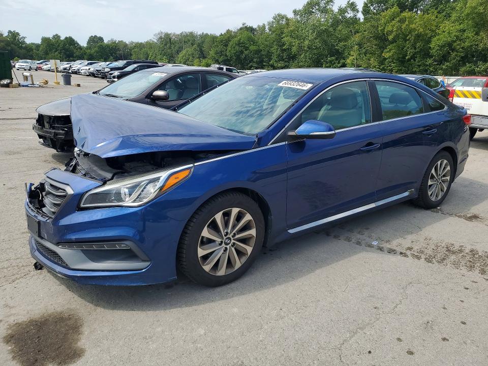 66932646 :رقم المزاد ، 5NPE34AF7GH373878 vin ، 2016 Hyundai Sonata مزاد بيع