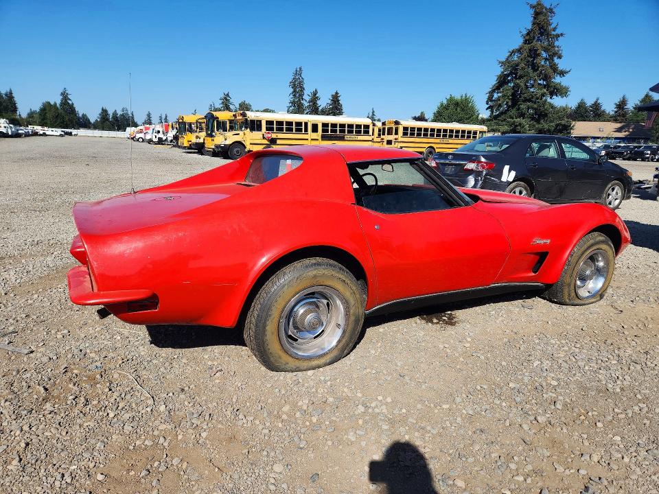 Продажа на аукционе авто 1973 Chevrolet Corvette, vin: 1Z37J3S411934, номер лота: 69106306
