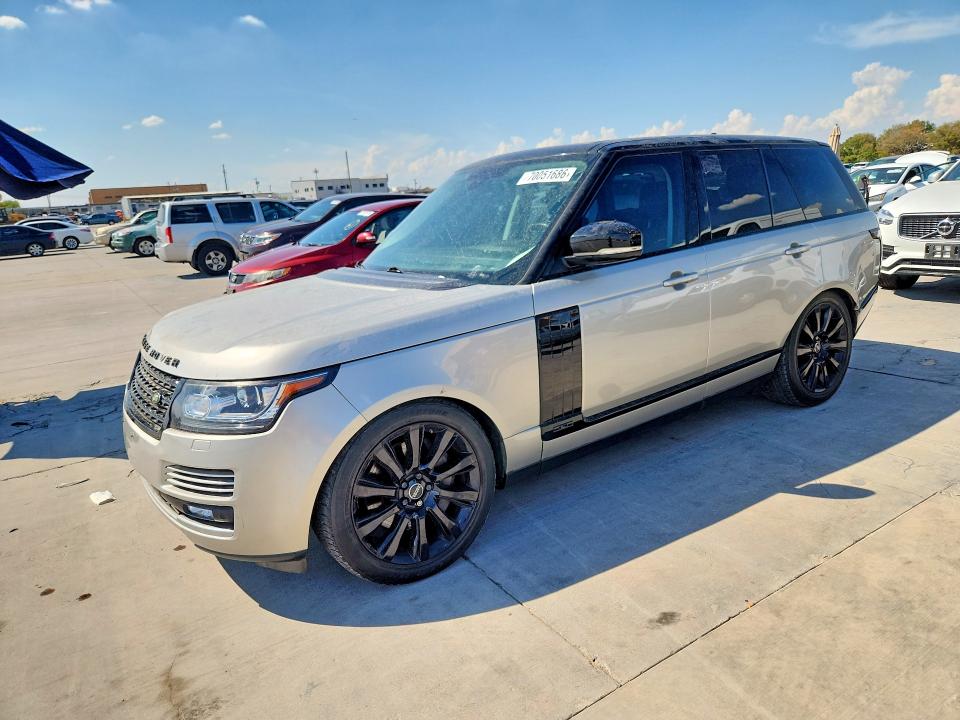70051686 :رقم المزاد ، SALGS2EF5GA296731 vin ، 2016 Land Rover Range Rover مزاد بيع