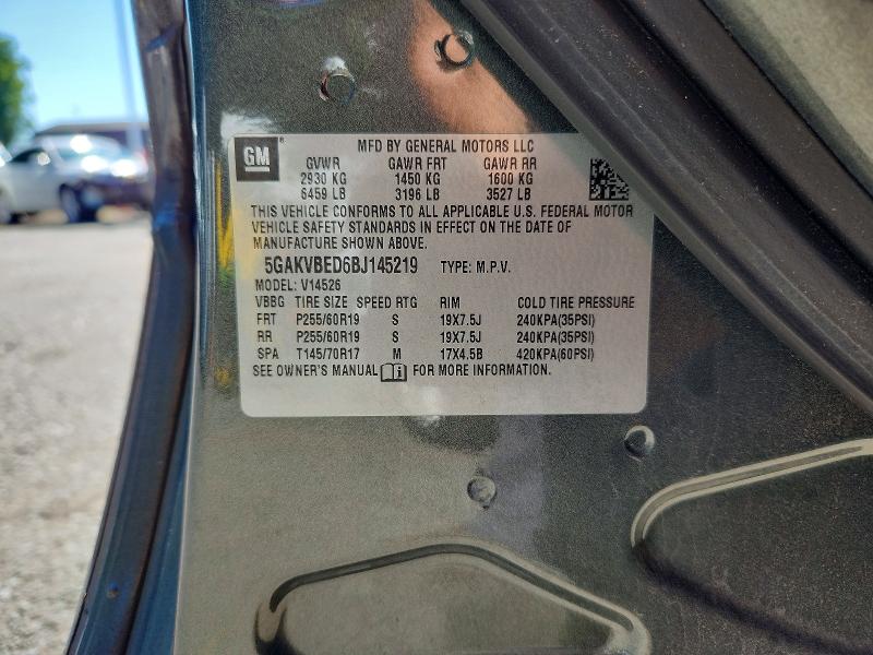 Aukcja sprzedaży 2011 Buick Enclave, vin: 5GAKVBED6BJ145219, numer aukcji: 67879936