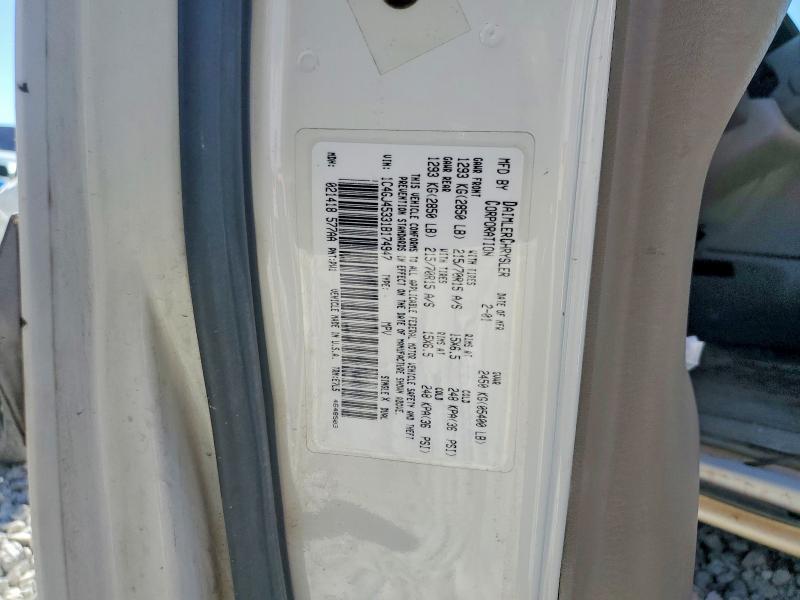 Aukcja sprzedaży 2001 Chrysler Voyager, vin: 1C4GJ45331B174947, numer aukcji: 66541566