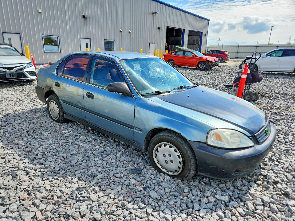 1999 Honda Civic მანქანა იყიდება აუქციონზე, vin: 1HGEJ667XXL051221, აუქციონის ნომერი: 70082816