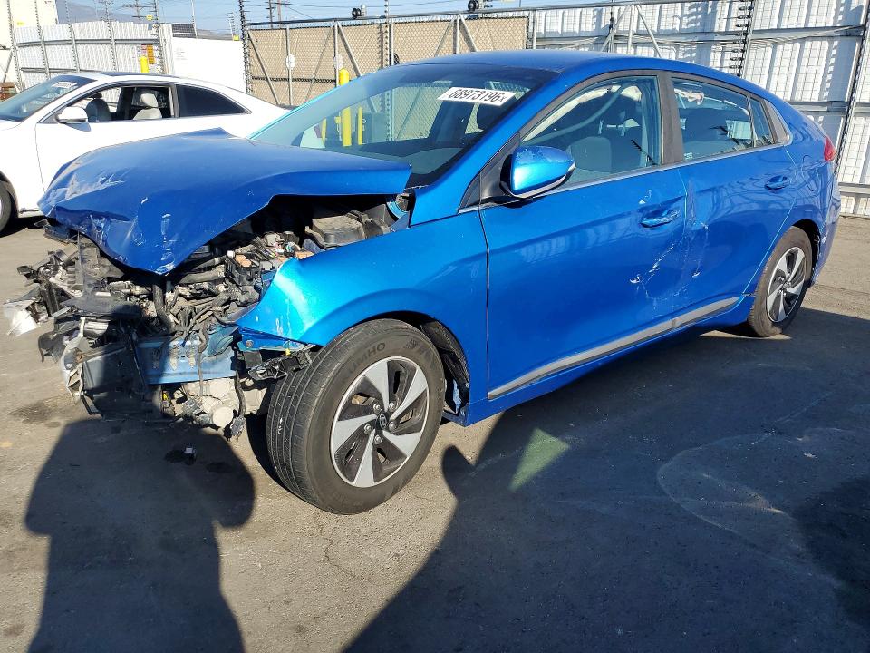 68973196 :رقم المزاد ، KMHC75LC4JU061742 vin ، 2018 Hyundai Ioniq مزاد بيع