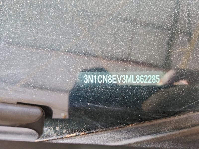 Aukcja sprzedaży 2021 Nissan Versa, vin: 3N1CN8EV3ML862285, numer aukcji: 68839866