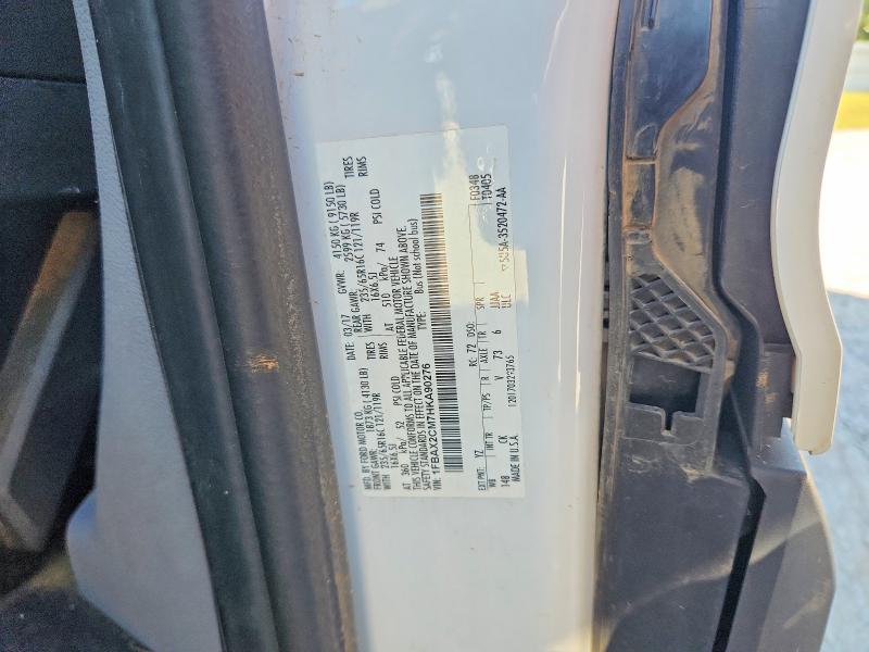 69529106 :رقم المزاد ، 1FBAX2CM7HKA90276 vin ، 2017 Ford Transit مزاد بيع