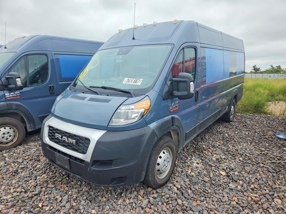 2021 Ram Promaster 3500 მანქანა იყიდება აუქციონზე, vin: 3C6MRVJG7ME544578, აუქციონის ნომერი: 67938116