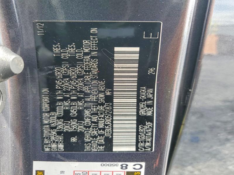 Aukcja sprzedaży 2013 Toyota 4runner, vin: JTEBU5JRXD5121873, numer aukcji: 71354616
