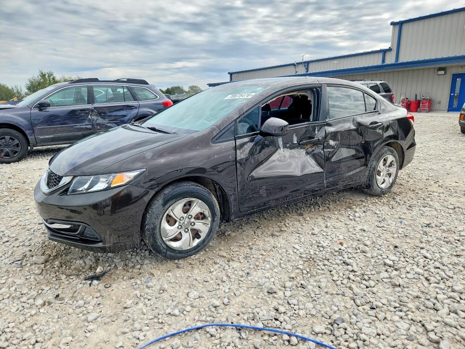 2013 Honda Civic მანქანა იყიდება აუქციონზე, vin: 19XFB2F57DE058977, აუქციონის ნომერი: 70675476