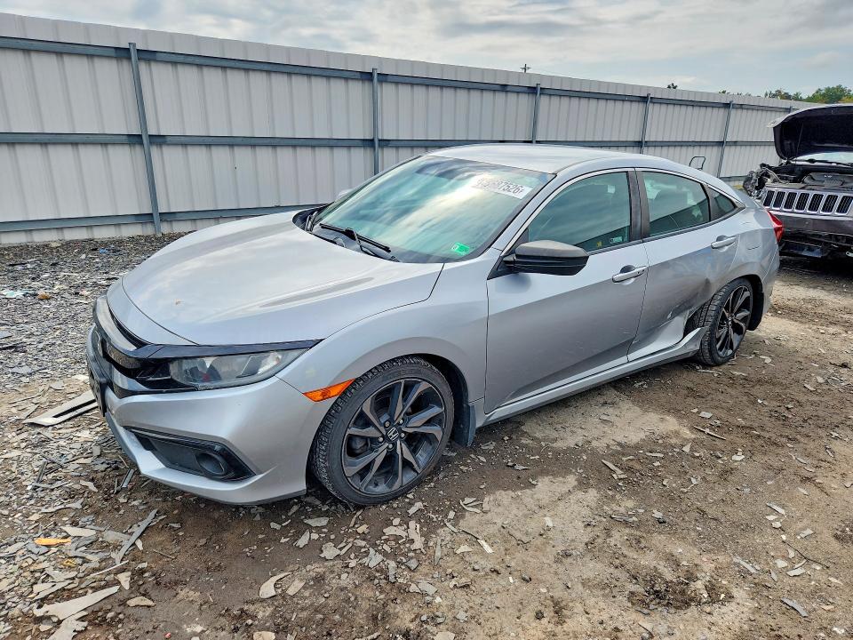 68687526 :رقم المزاد ، 19XFC2F87KE032920 vin ، 2019 Honda Civic مزاد بيع