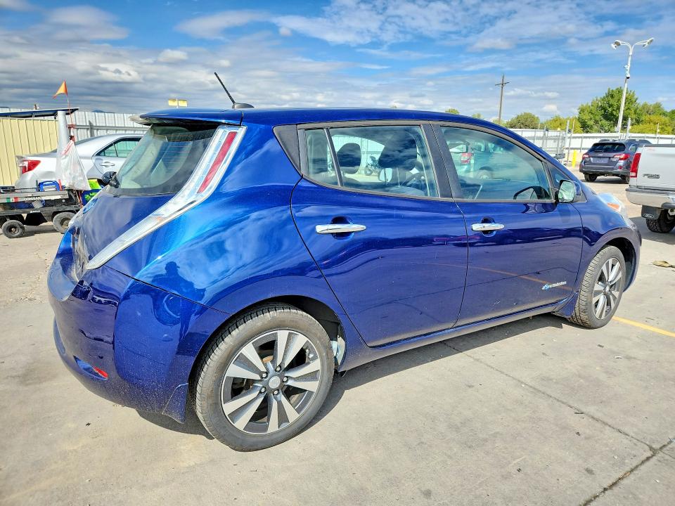 2016 Nissan Leaf მანქანა იყიდება აუქციონზე, vin: 1N4BZ0CP8GC302111, აუქციონის ნომერი: 70274316