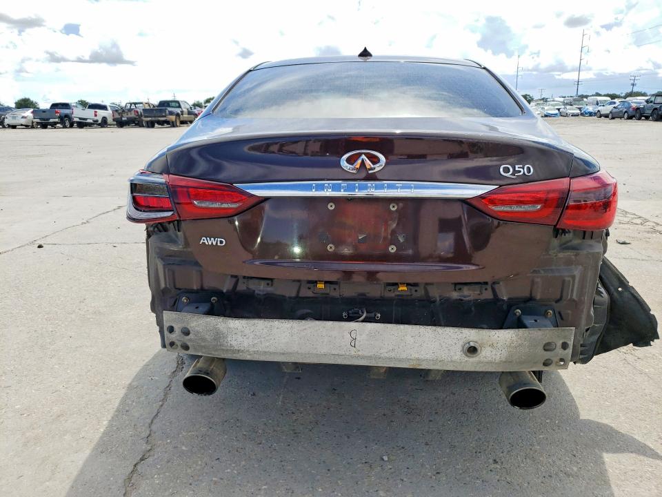 Aukcja sprzedaży 2018 Infiniti Q50, vin: JN1CV7AR8JM280803, numer aukcji: 67349226