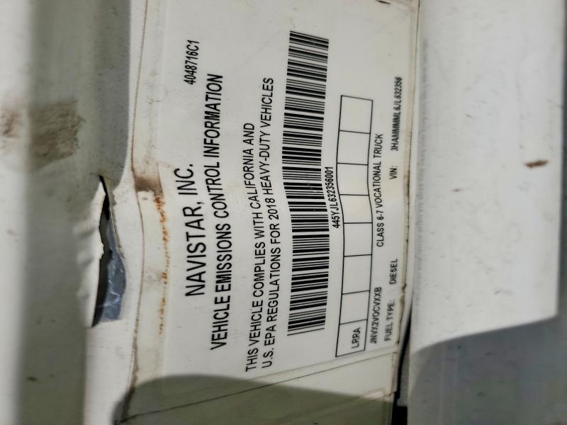 66452676 :رقم المزاد ، 3HAMMMML6JL632356 vin ، 2018 International 4300 مزاد بيع