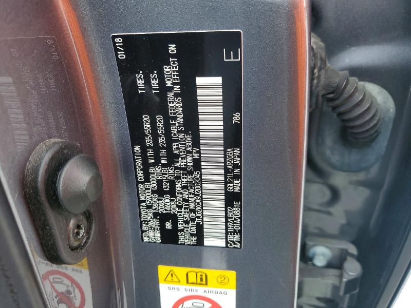 Aukcja sprzedaży 2018 Lexus Rx, vin: JTJGZKCA9J2002045, numer aukcji: 67627786