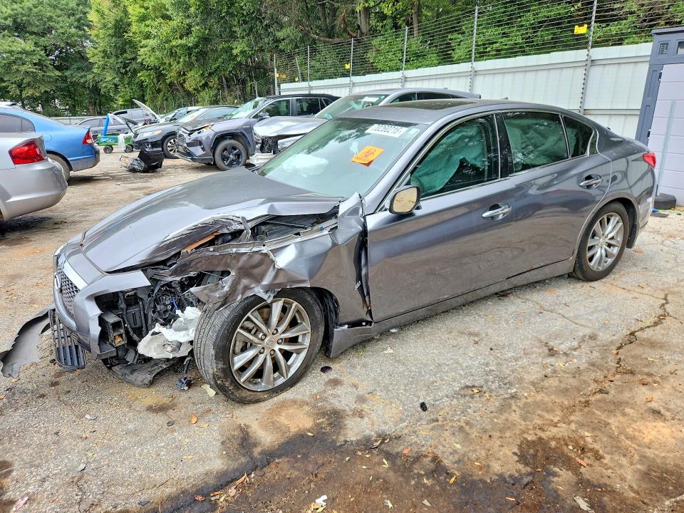 2016 Infiniti Q50 მანქანა იყიდება აუქციონზე, vin: JN1EV7AP4GM304336, აუქციონის ნომერი: 70260216