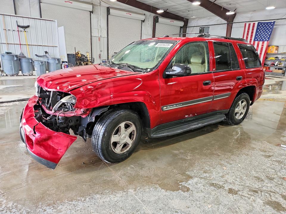 2002 Chevrolet Trailblazer მანქანა იყიდება აუქციონზე, vin: 1GNDT13S722340319, აუქციონის ნომერი: 68856226