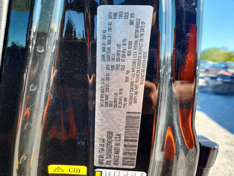 69207176 :رقم المزاد ، 1C4PJXEG3RW246593 vin ، 2024 Jeep Wrangler مزاد بيع