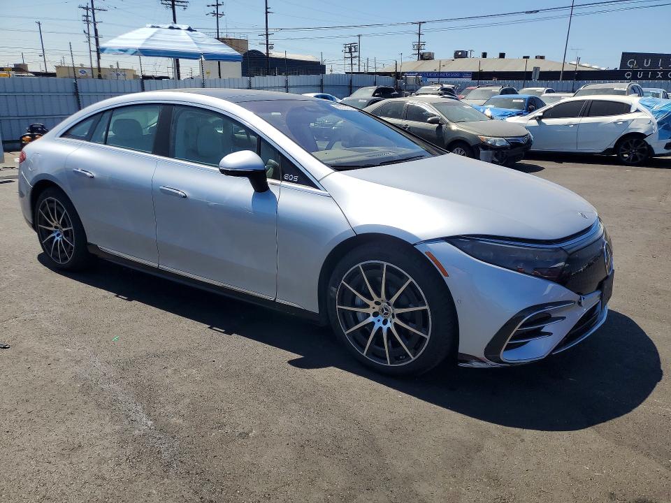 2022 Mercedes-benz Eqs Sedan მანქანა იყიდება აუქციონზე, vin: W1KCG2DB5NA005217, აუქციონის ნომერი: 65570706
