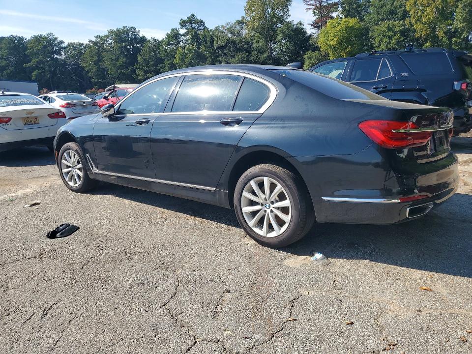 2019 Bmw 740 მანქანა იყიდება აუქციონზე, vin: WBA7E4C59KGV28576, აუქციონის ნომერი: 69376186